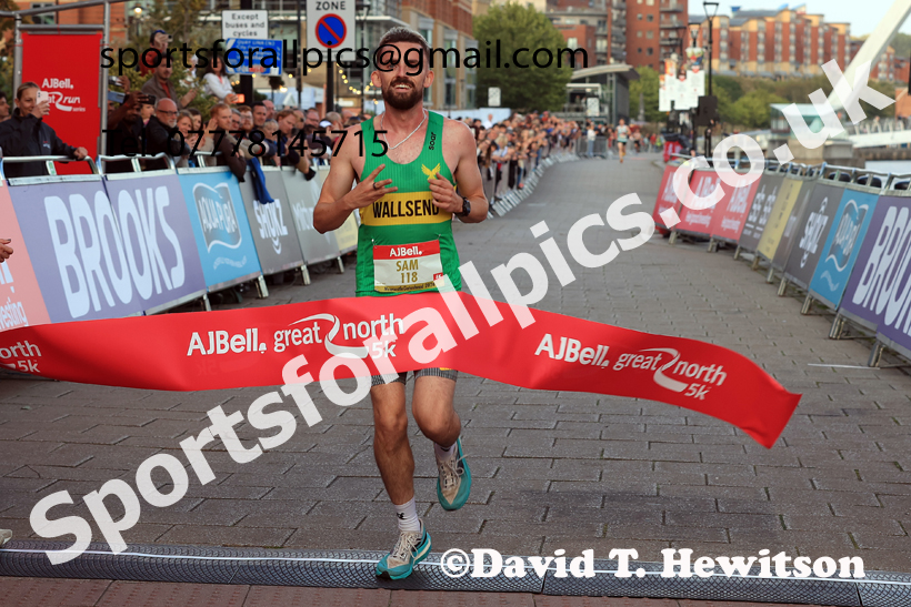 The 2026 AJ Bell Great North 5k, Newcastle Quayside. Photo: David T. Hewitson/Sports for All Pics